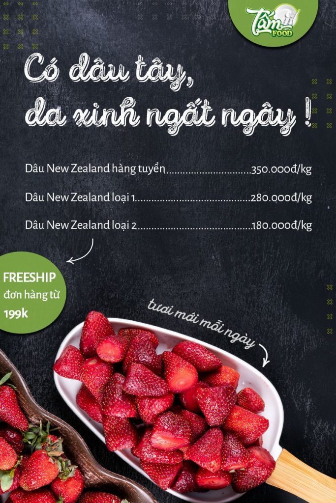 dâu tây new zealand