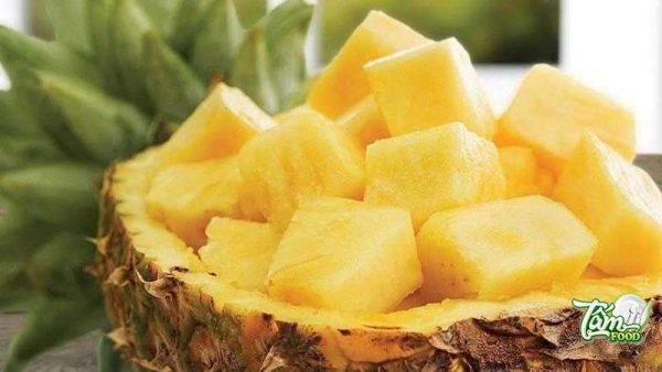 cách gọt dứa