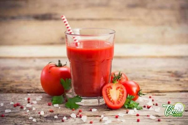 sinh tố cà chua có tác dụng gì