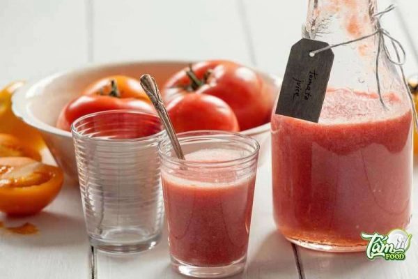 sinh tố cà chua có tác dụng gì