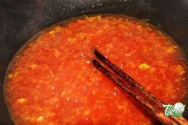 cách làm nước sốt cà chua