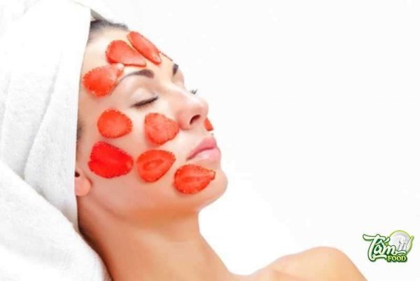 Mặt nạ dâu tây sữa chua